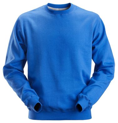 Snickers Klassisches Sweatshirt Baumwolle Blau