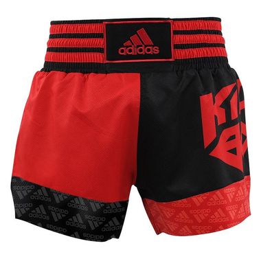 adidas KickBoxshort SKB02 schock Rot/ Schwarz
