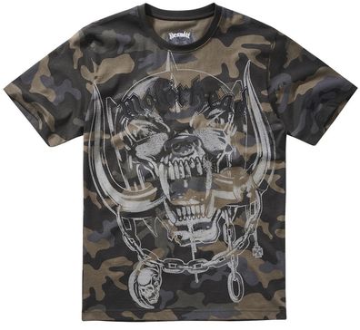 Brandit Motörhead T-Shirt Warpig Print Darkcamo
