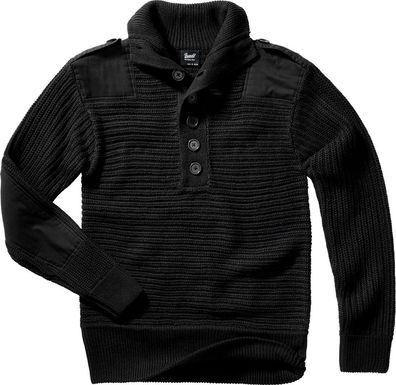 Brandit Men Alpin Pullover Black