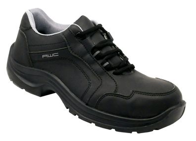 AWC Footwear Berufsschuhe S2 Sneaker mit Stahlkappe in Schwarz