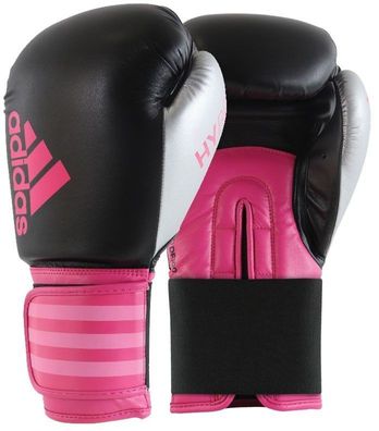 adidas Hybrid 100 Dynamic Fit (Kick)Boxhandschuhe Schwarz/ Pink