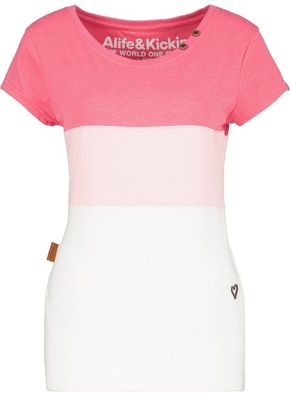 Alife & Kickin Damen T-Shirt CoraAK Shirt Flamingo