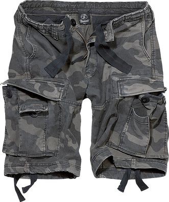 Brandit Vintage Shorts in Darkcamo