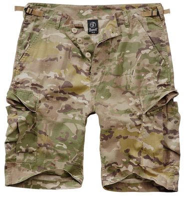 Brandit BDU Ripstop Shorts in Tactical Camo