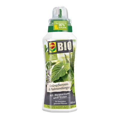 COMPO BIO Grünpflanzen-und Palmendünger, 500 ml