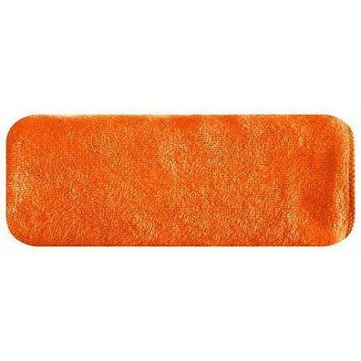 Schnell trocknendes Handtuch orange 50x90 cm modern Badvorleger Mikrofaser Badezimmer