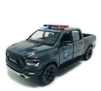 Dodge Ram 1500 Police 2019 Maßstab 1:46 Metall-Kunststoff Kinsmart