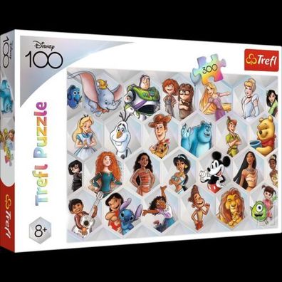 Puzzle Trefl 300 Teile Disney 100