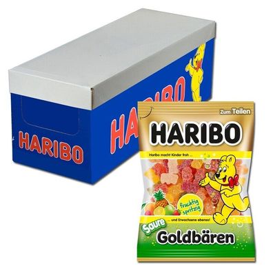 HARIBO saure Goldbären - 18 x 175g = 3,15 KG