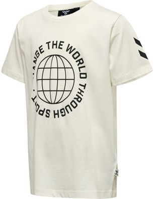 Hummel Kinder Global T-Shirt S/ S Marshmallow