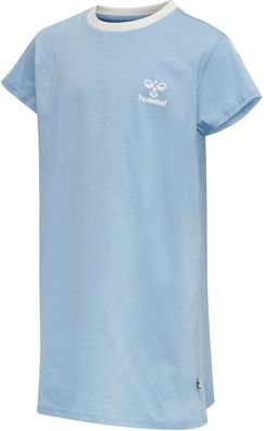 Hummel Kinder Kleid Mille T-Shirt Dress S/ S Airy Blue