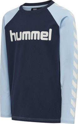 Hummel Kinder Longsleeve Boys T-Shirt L/ S Airy Blue