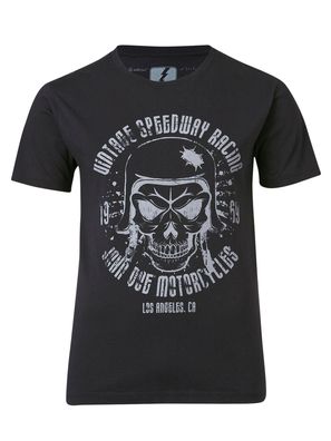 John Doe T-Shirt Skull Black