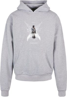 MJ Gonzales Sweatshirt Higher Than Heaven V.1 With Ultra Heavy Hoody Grey