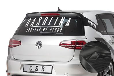 CSR Heckflügel mit ABE für VW Golf 7 Basis (Spoiler Ecken, Abdeckung zwischen Spoil