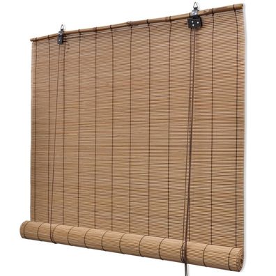 Bambusrollo Braun 100x160 cm