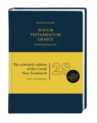 Novum Testamentum Graece (Nestle-Aland) 28. Auflage: mit griechisch-englisc ...