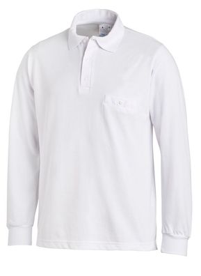Leiber Polo-Shirt mit Langärmeln 08/841/01 Weiß
