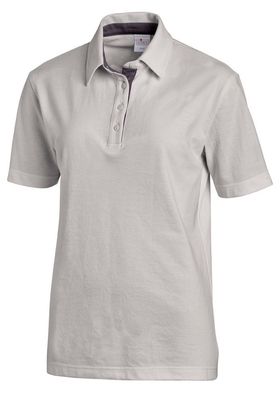 Leiber Polo-Shirt 08/2637/2912 Silbergrau/ Grau