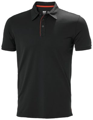 Helly Hansen T-Shirt Kensington Tech Polo Black