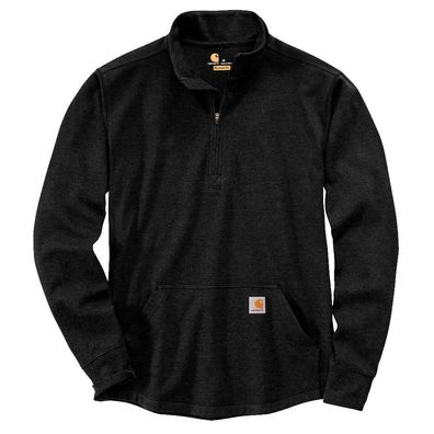 Carhartt Longsleeve Half Zip Thermal L/ S T-Shirt Black