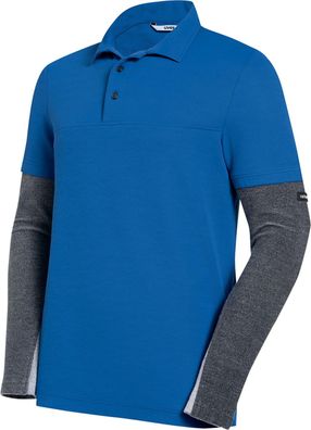 Uvex Poloshirt Cut Blau, Kornblau, Anthrazit (89882)