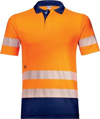 Uvex Poloshirt Construction Orange, Warnorange (88279)
