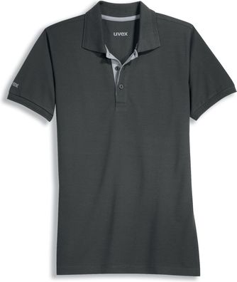 Uvex Poloshirt Standalone Shirts (Kollektionsneutral) Grau, Anthrazit (98959)
