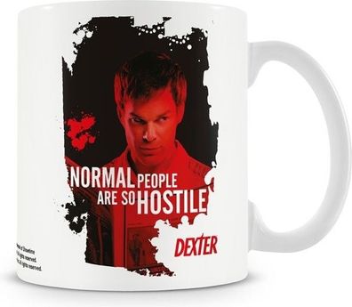 Dexter Normal People Coffee Mug Kaffeebecher White