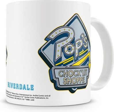 Riverdale Pop's Chock'Lit Shoppe Coffee Mug Kaffeebecher White