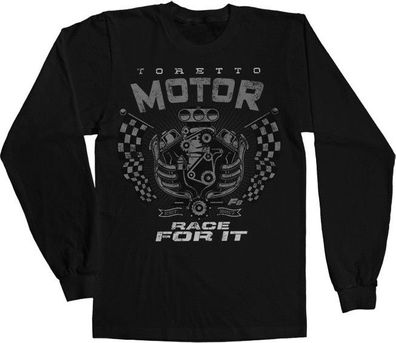 The Fast and the Furious Toretto Motor Race For It Longsleeve Tee Black