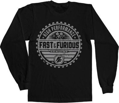 Fast & The Furious Genuine Brand Longsleeve Tee Black