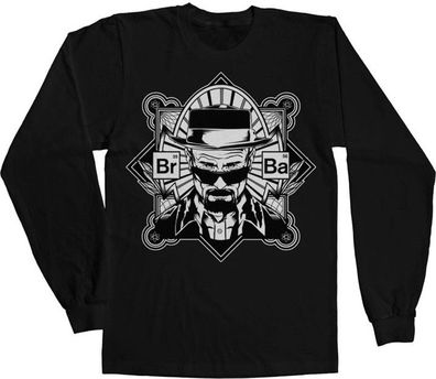 Breaking Bad Br-Ba Heisenberg LS T-Shirt Black