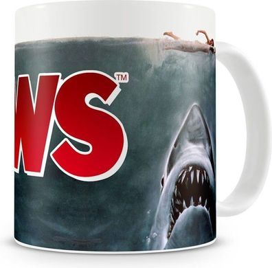 Jaws Coffee Mugs Kaffeebecher White