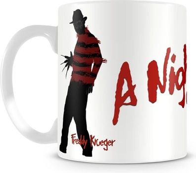 A Nightmare On Elm Street Coffee Mug Kaffeebecher White