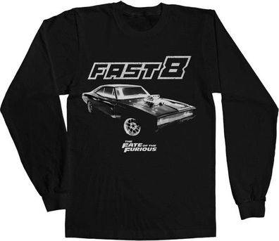 The Fast and the Furious Fast 8 US Car Longsleeve Tee Black