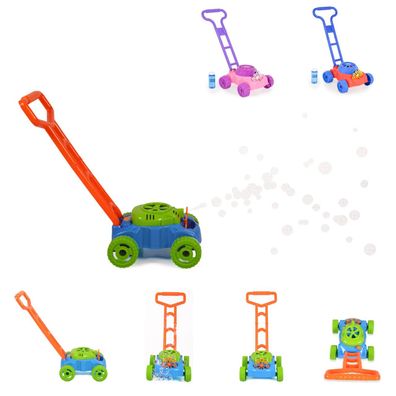 Moni Spielzeug Rasenmäher Bubble, Seifenblasenfunktion, Kunststoff, ab 3 Jahren