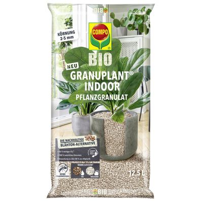COMPO BIO Granuplant® INDOOR Pflanzgranulat 12,5 Liter