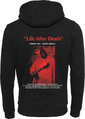 Mister Tee Sweatshirt Biggie Life After Death Hoody Black