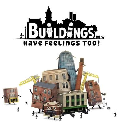 Buildings Have Feelings Too! (PC, 2021, Nur Steam Key Download Code) Keine DVD