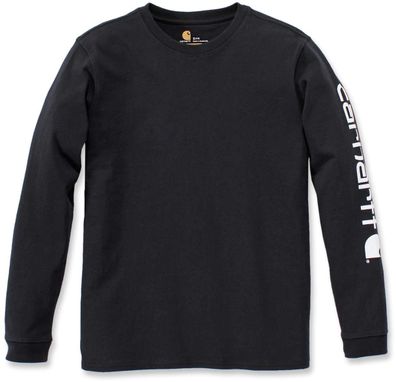 Carhartt Damen T-Shirt Workwear Logo L/ S T-Shirt Black