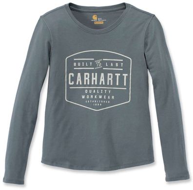 Carhartt Damen T-Shirt Graphic L/ S T-Shirt Balsam Green