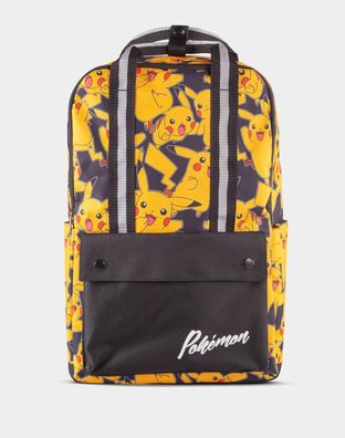 Pokémon Pikachu AOP Backpack in Black
