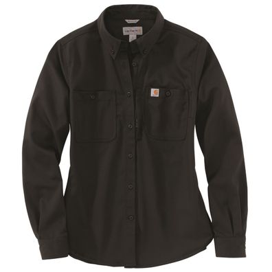 Carhartt Damen Hemd Rugged Professional L/ S Shirt Black