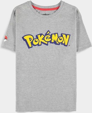 Pokémon - Logo Core - Women's Short Sleeved T-shirt Grey