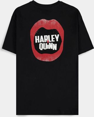 Warner - Harley Quinn - Women's Boyfriend Fit Short Sleeved T-shirt White