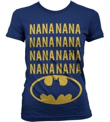Batman NaNa Girly T-Shirt Damen Navy