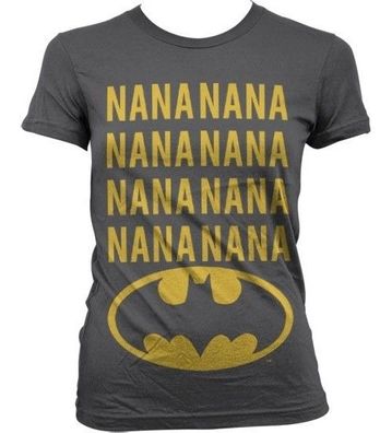 Batman NaNa Girly T-Shirt Damen Dark-Grey
