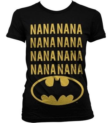 Batman NaNa Girly T-Shirt Damen Black